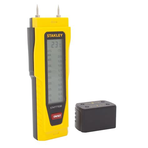 custom moisture meter stanley|moisture meter for damp walls.